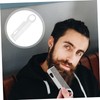 Mikinona 1pc Portable Stainless Steel Beard Comb for Men Multifunctional