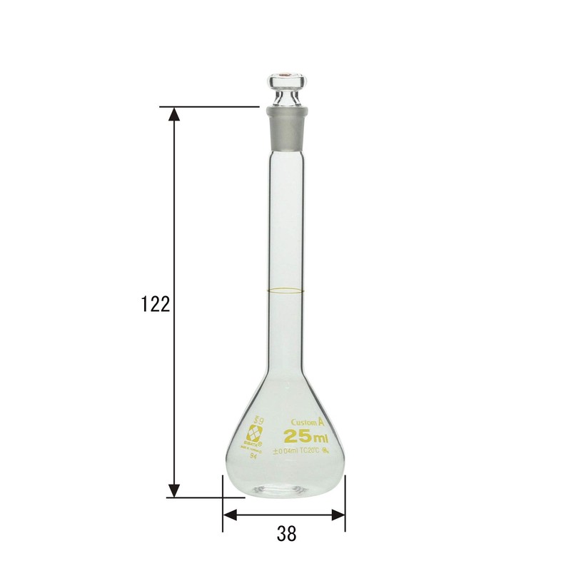 Custom A Female Flask, 0.8 fl oz (25 ml)