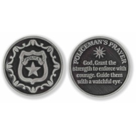 Good Shepherd Creations Pocket Prayer Token (Policeman's Prayer)