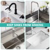 4PCS Adjustable Undermount Sink Brackets: Undermount Sink Support Repair Kit