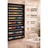 Esmaltero Exhibidor Maquillaje Multiusos Reforzado Con Tapa.