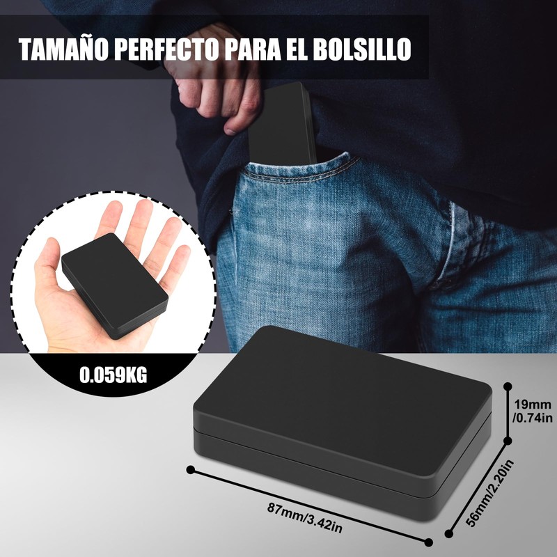 Báscula Digital de Bolsillo 500g 0,01g [Nueva Versión], Diyife Mini