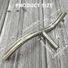Curved Lathe Tool Rest 5/8 Inch Post Stainless Steel Tool