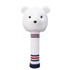 Callaway Headcover BEAR DR WHT FW 22 (For DR, 460CC
