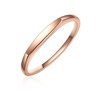 Glanzstücke München Women's Ring 925 Sterling Silver Rose Gold-Plated 18