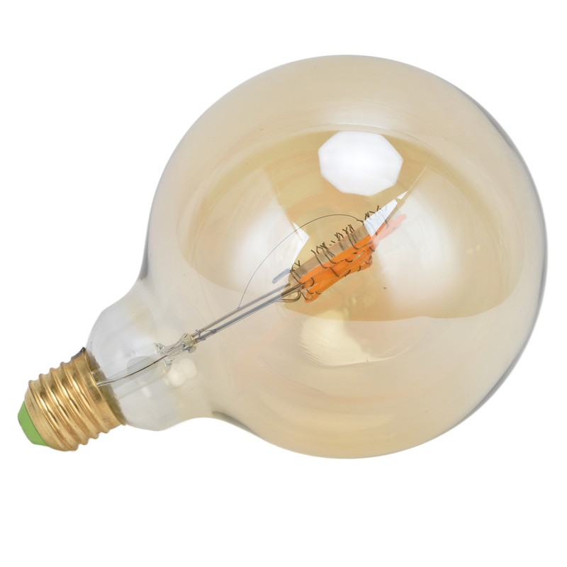 Edison Led Light Bulbs 4W 2200K Warm Light Transparent Energy