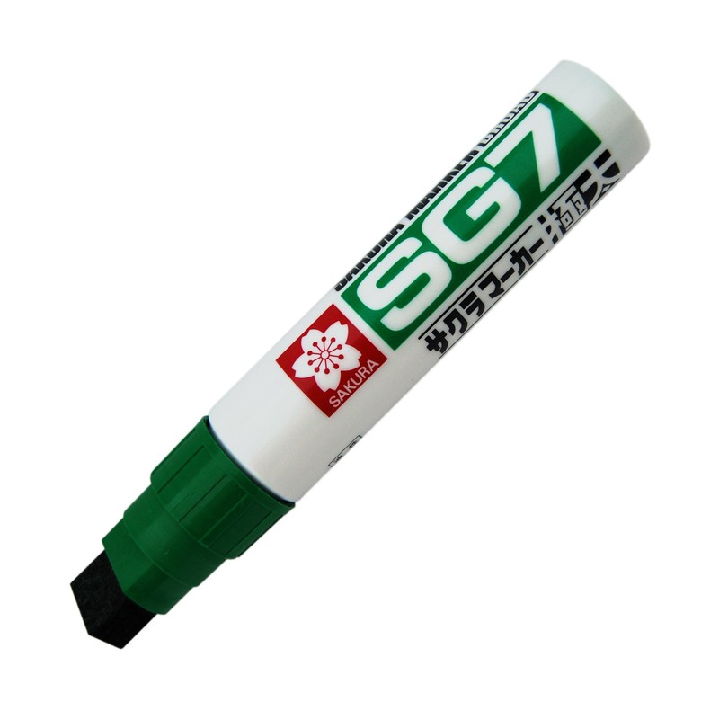 サクラクレパス 油性ペン SG7 極太 JGK#29 緑