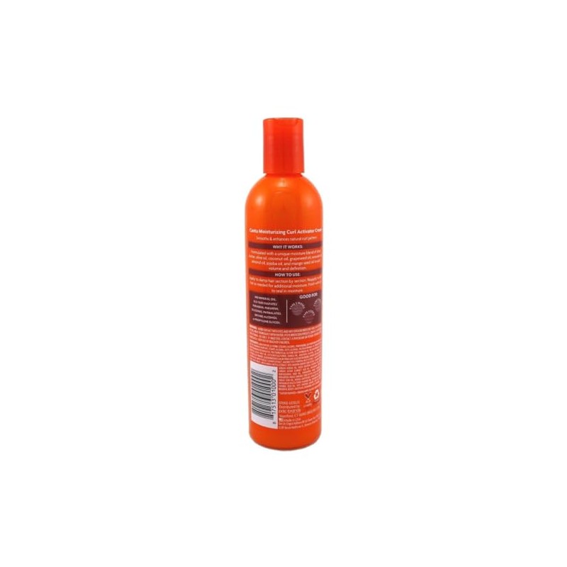 CANTU - Crema humectante activadora de rizos con manteca de