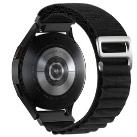 FYISWHO Breathable Nylon Replacement Strap for Polar Ignite 3 / Ignite 2 / Ignite, 20 mm Sports Wristbands Watch Strap for Polar Unite/Pacer (Black)