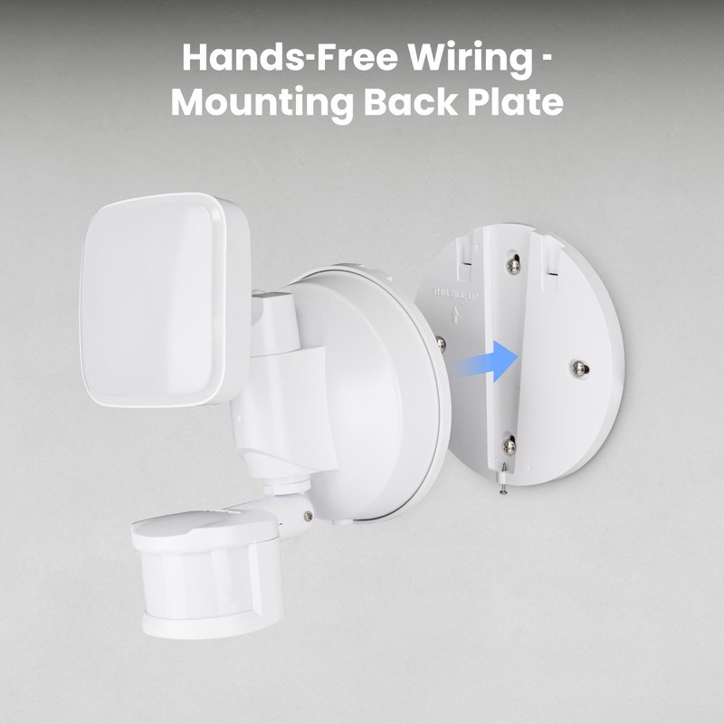 Feit Electric LED Outdoor Security Floodlight, Motion Sensor up to
