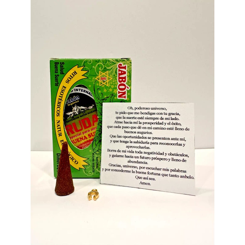 SOAP JABON RUDA Para dinero y buena suerte GRATIS: Amuleto,