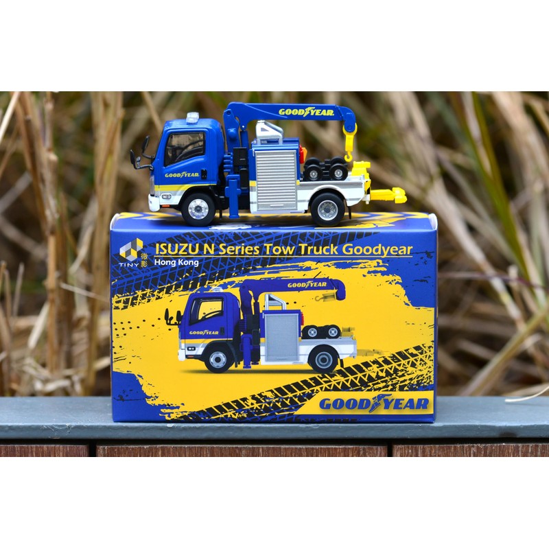 Tiny City 1/76 Isuzu N Series Tow Truck Goodyear Good