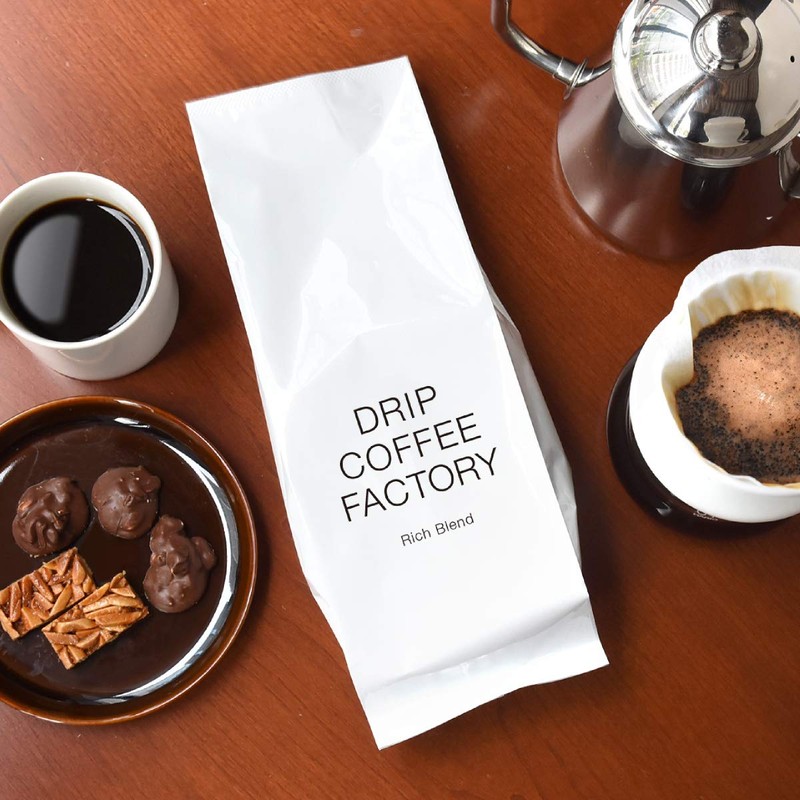 Drip Coffee Factory Rich Blend Coffee, Whole Beans, 7.1 oz