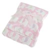 Baby Elephant Luxury Pram Blanket -Boy/Girl Options (75cm x 100cm)