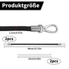 JRSHIRLEYLTD Pack of 2 40 cm Bag Handles, Leather Handles