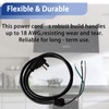 HCK44 Range Hood Power Cord Kit, Compatible with Broan, Nutone