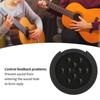Guitar Hole Plug Circular Silicone Sound Hole Cover Feedback Buster