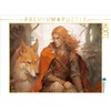 CALVENDO Puzzle A Wood elf with Fox | Size