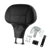 TCMT Black Front Rider Driver Backrest Pad Fit For Harley