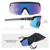 Ergodyne Skullerz AEGIR Anti Scratch Safety Sunglasses, Anti-Fog, ANSI z87.1
