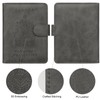 WALNEW RFID Blocking Passport Holder Travel Wallet Cover Case