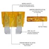 AHL 100pcs Auto Motorcycle Car Boat Truck Blade Fuse Box