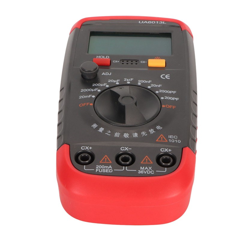 Digital Capacitance Meter 0.1pF to 20,000uF High Accuracy Backlit Function