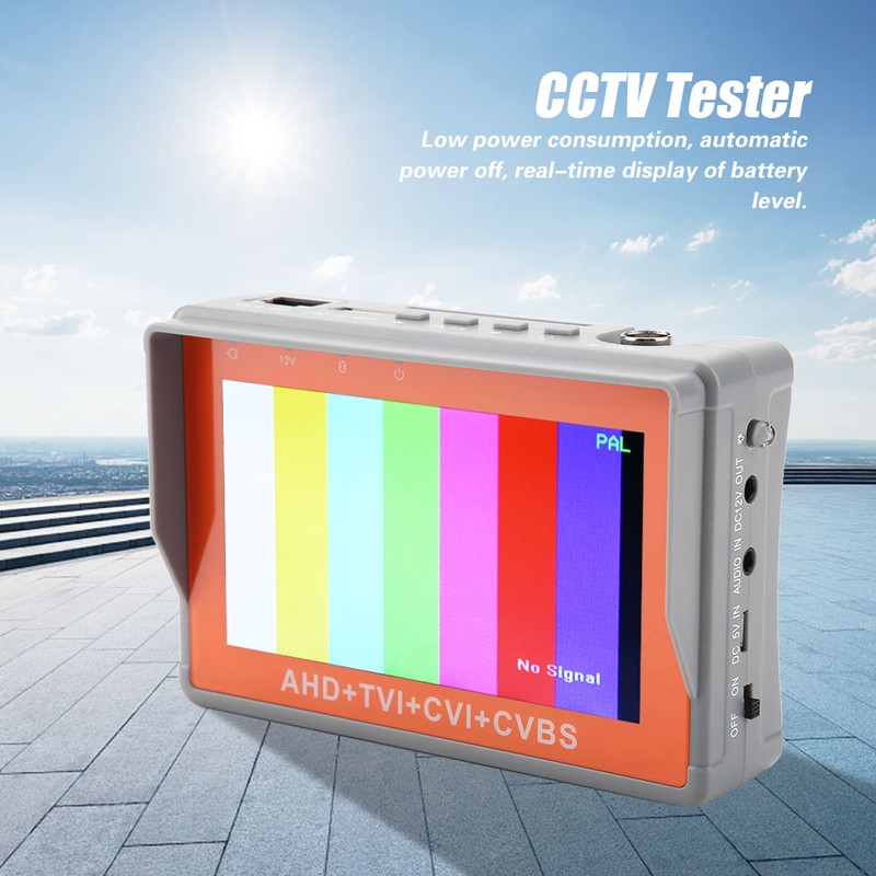 1080P / 5MP AHD CCTV Tester 4-in-1 for AHD TVI