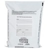 9W x 12H White Value Deposit Bags - Pack of