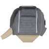 Priprilod Perforated Tan Driver Side Bottom Replacement Seat Cover Fit