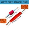 VOTNMIC Valve Core Removal Tool Set R134 R12 A/C HVAC