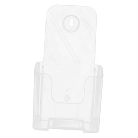 Parliky Acrylic Brochure Holder Wall-mounted Literature Display Stand for Easy Document Organization Visibility for Office Home School Use