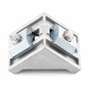 Aluminium Profile 40 x 40 Angle Mounting Set Aluminium Mounting