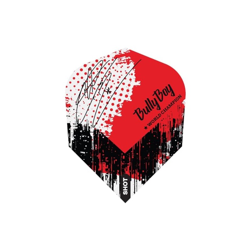 Michael Smith Game Day No.6 Dart Flights - 100 Micron