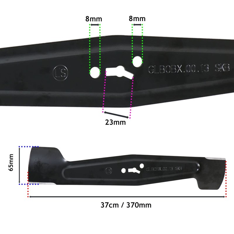 Spares2go compatible with Spear & Jackson S4037CR 40v Cordless Lawnmower