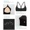 RUNNING GIRL Sports Bras for Women,Y-Back Medium Support Workout Sports