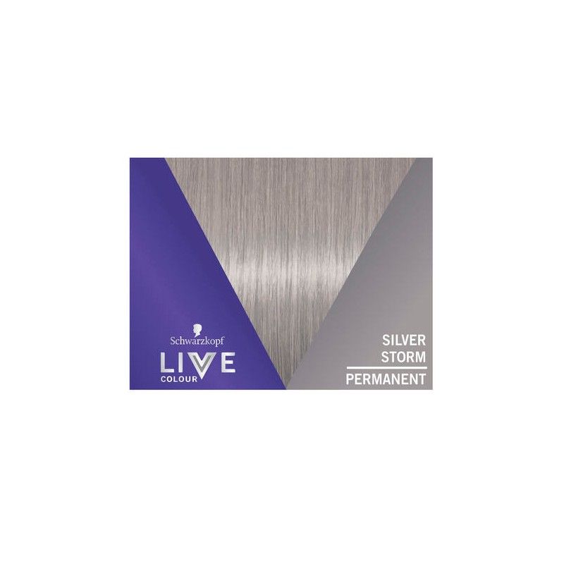 Schwarzkopf Live Colour Permanent Silver Storm