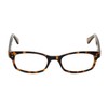 Corinne McCormack Designer Reading Glasses Channing in Amber-Tortoise +1.00