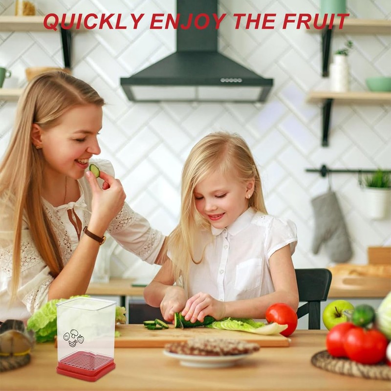 Aililong 2 pieces fruit and vegetable slicer, stainless steel slicer,