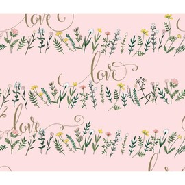 DESIGN DESIGN Wildflower-Love Tissue Paper, Party Supplies, 1 Count (Pack of 1)