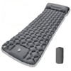 Camping Sleeping Pad, Ultralight Camping Mat with Pillow Built-in Foot