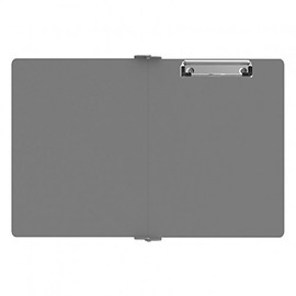 Right Folding Ledger ISO Clipboard (Silver)