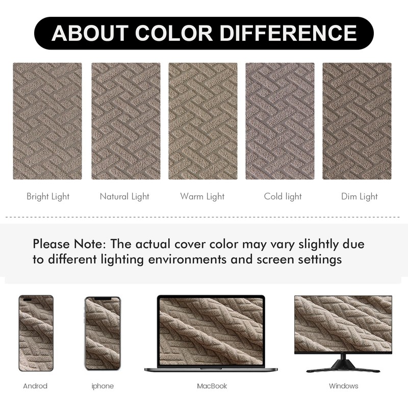 Genina Waterproof Seat Covers for Dining Room - Dining Chair,