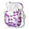 QINGQING Compatible with AirPods Case, Cute Printed Design Airpods Protective