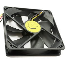 kenable Bag Fan for PC Tower 120 mm x 120 x 25 mm 12 V 0.30 A Ball Bearing 3 Pin
