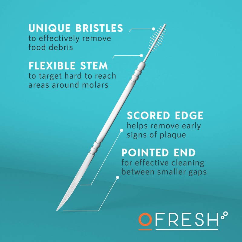 OFresh Brushpicks - Interdental Toothpicks for Oral Hygiene & Dental