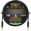 6 Foot - WBC-PRO-Quad-MINI Ultra-Silent Ultra-Flexible Balanced Mini-Star-Quad Auxiliary Cable