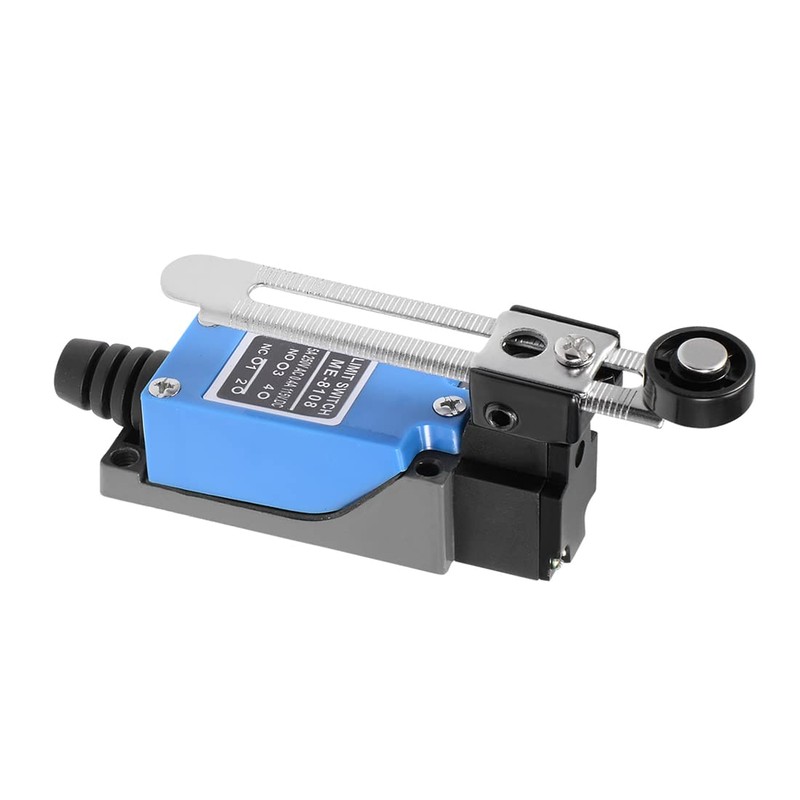 uxcell ME-8108 Adjustable Roller Lever Arm Momentary Limit Switch 1NC+1NO