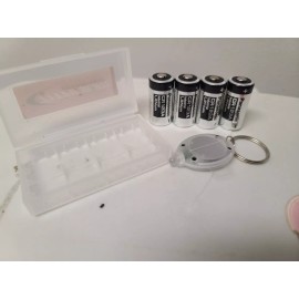 Panasonic CR123A 1550mAh 3V Lithium (LiMnO2) 09/2033  USA MADE  SET OF 4