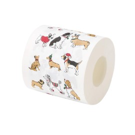 Talking Tables Christmas Party Decoration Botanical Hound Toilet Roll Christmas